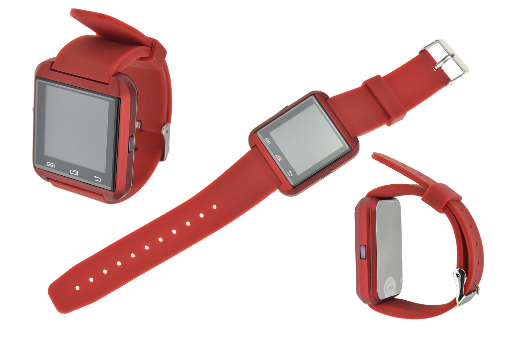 Smart Watch bluetooth hodinky - Červené Smart Watch bluetooth hodinky - Červené
