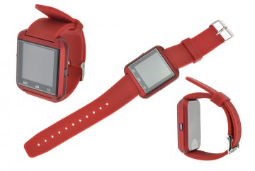Smart Watch bluetooth hodinky - Červené