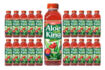 OKF Aloe Vera King Cranberry Drink 500ml