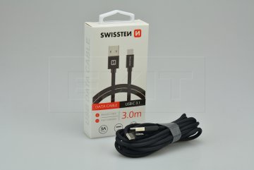 Datový kabel SWISSTEN USB-C 3.1 v odolném…