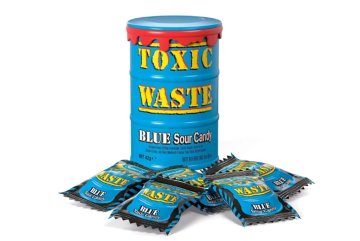 Toxic Waste Blue Drum extrémně kyselé bonbóny 42 g