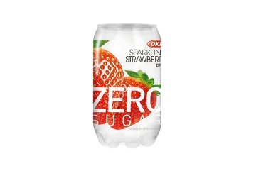 OKF Sparkling Zero Sugar Strawberry Drink 350 ml