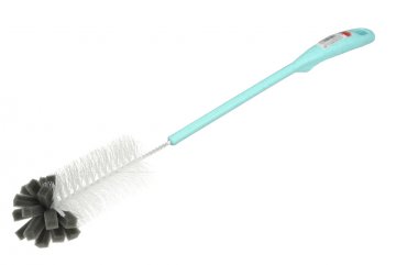 Kartáč na čištění sklenic a lahví - Tyrkysový (41cm) Kartáč na čištění sklenic a lahví - Tyrkysový (41cm)