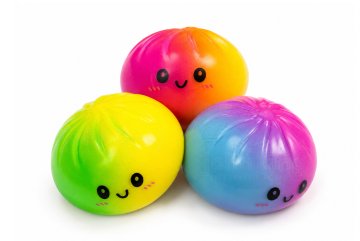 Mačkací knedlíček Squishy Dumpling Dual Colour