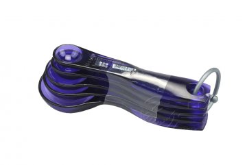 Plastové lžíce-odměrky set 5ks NEON 1,25-15ml - Fialové (12cm) Plastové lžíce-odměrky set 5ks NEON 1,25-15ml - Fialové (12cm)