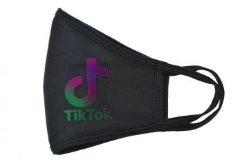 Textilní rouška s holografickým efektem - TikTok Textilní rouška s holografickým efektem - TikTok
