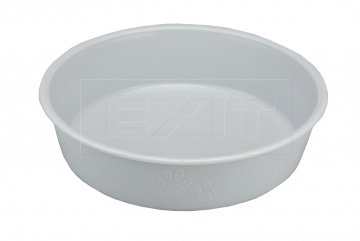 Protiskluzová plastová miska AMSTERDAM (21.5x5.5cm) - Světle šedá