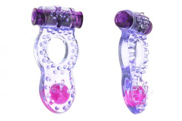 Vibrační kroužek na penis (2cm) - Fialový Vibrační kroužek na penis (2cm) - Fialový