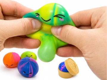 Squishy knedlíček Tie-Dye mini