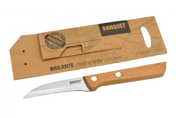 Nerezový kuchyňský loupací nůž BANQUET (7,5/18cm) Nerezový kuchyňský loupací nůž BANQUET (7,5/18cm)