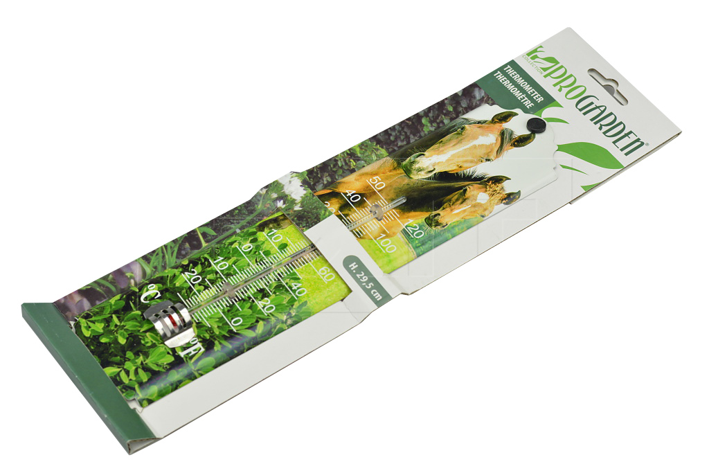 Kovový teploměr PROGARDEN (29.5cm) - Koně Kovový teploměr PROGARDEN (29.5cm) - Koně