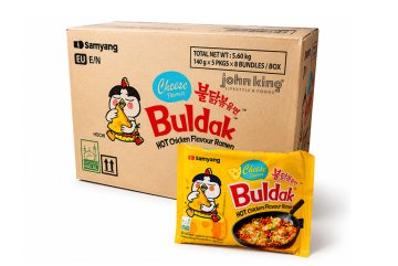 Samyang Buldak Cheese Chicken Ramen 140 g - Karton 40 ks