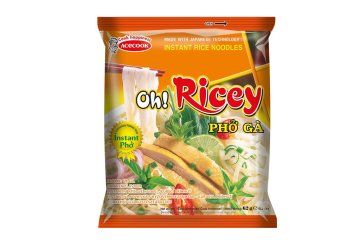OH! RICEY Pho Ga Instantní Rýžové Široké Nudle s…