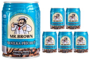 MR.Brown Ledová káva Vanilla Sixpack 6x240ml
