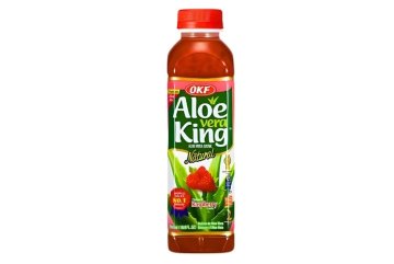 OKF Aloe Vera King Raspberry Drink 500ml