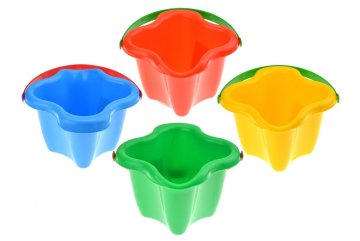 Kyblíček na pískoviště (10x15xm) - Mix barev, 1ks Kyblíček na pískoviště (10x15xm) - Mix barev, 1ks