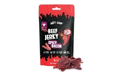 HOT-CHIP Jerky Chilli & Bacon 25 g (DMT.16.10.2026)