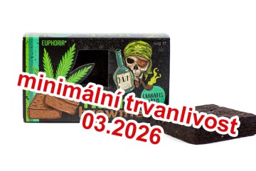 Euphoria Hash Brownie Rum Cannabis 55 g (DMT.3.2026)
