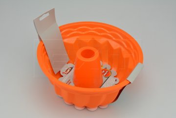 Silikonová pečící forma na bábovku BUCANERO - Oranžová