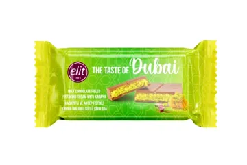 Dubajská čokoláda s pistáciemi 90g (DMT.3.9.2026)