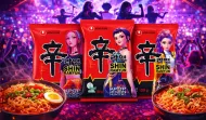 Shin Ramyun korejský Ramen 120 g - Nongshim K-POP Demon Hunters (limitovaná edice)